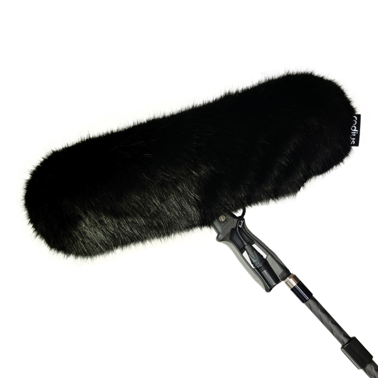 Replacement Windcover for Rycote WS4 Windshield, Black Fur