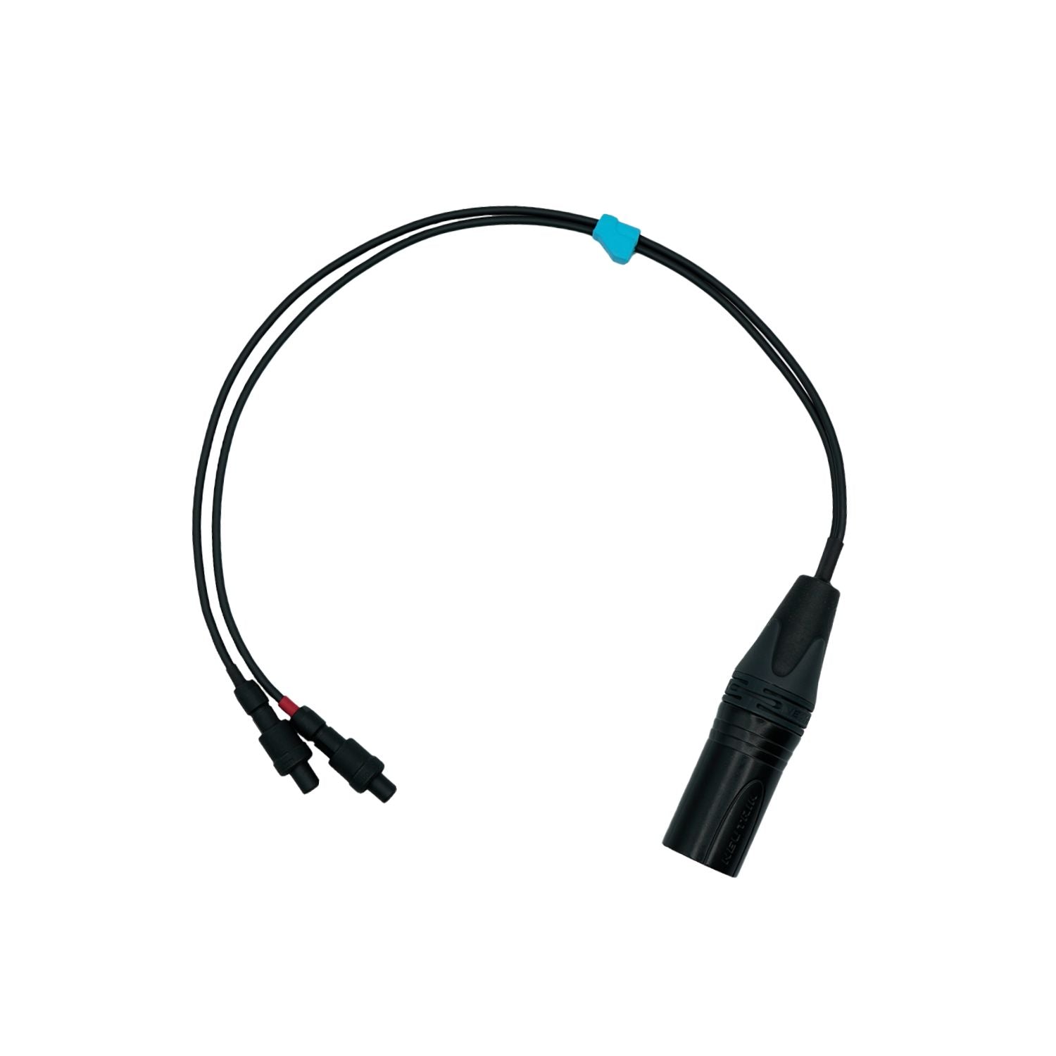 Mini-ALTO Stereo Y-Cable, Lemo to 5-Pin XLR Cable, 275mm