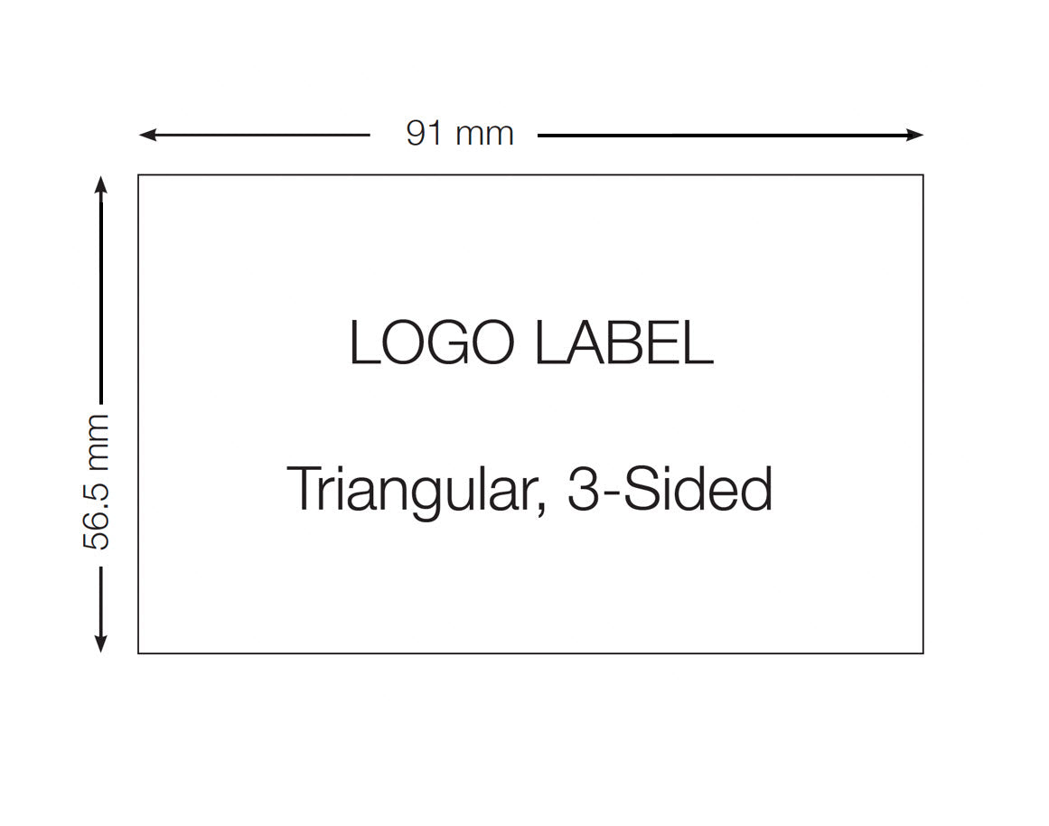 Triangle Mic Flag, Black