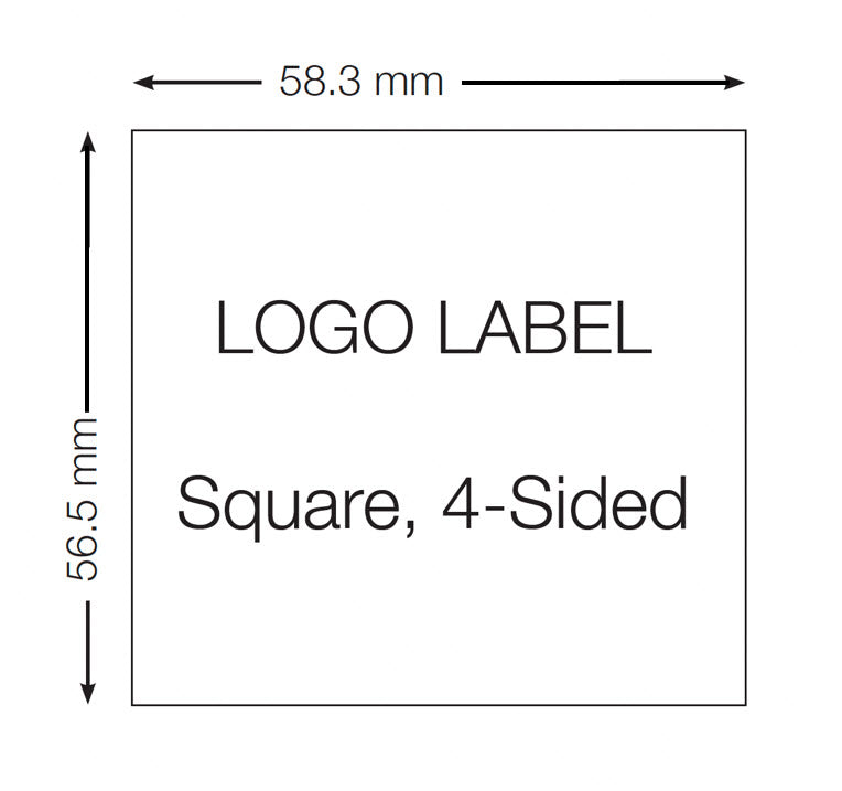 Square Mic Flag, Black